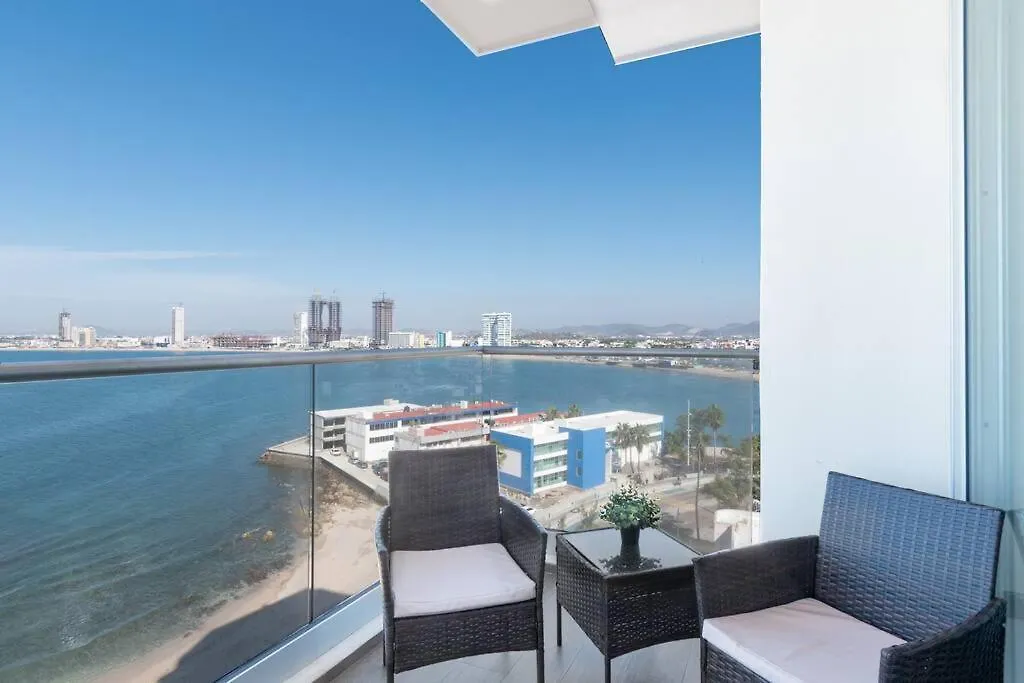 מזטלן Vista Hermosa En Depa Lujoso Punta Bahia דירה